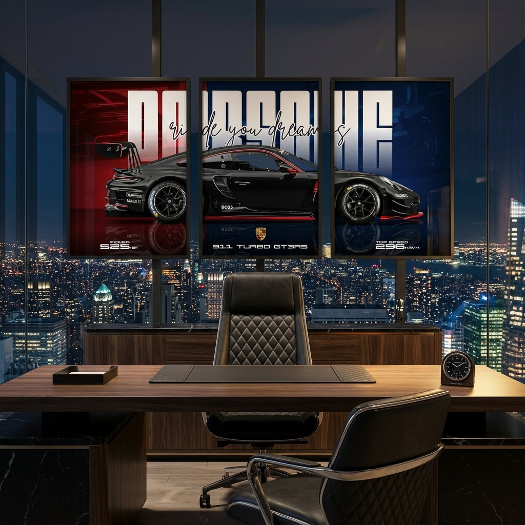 Porsche 911 GT3 RS — Wall Trilogy