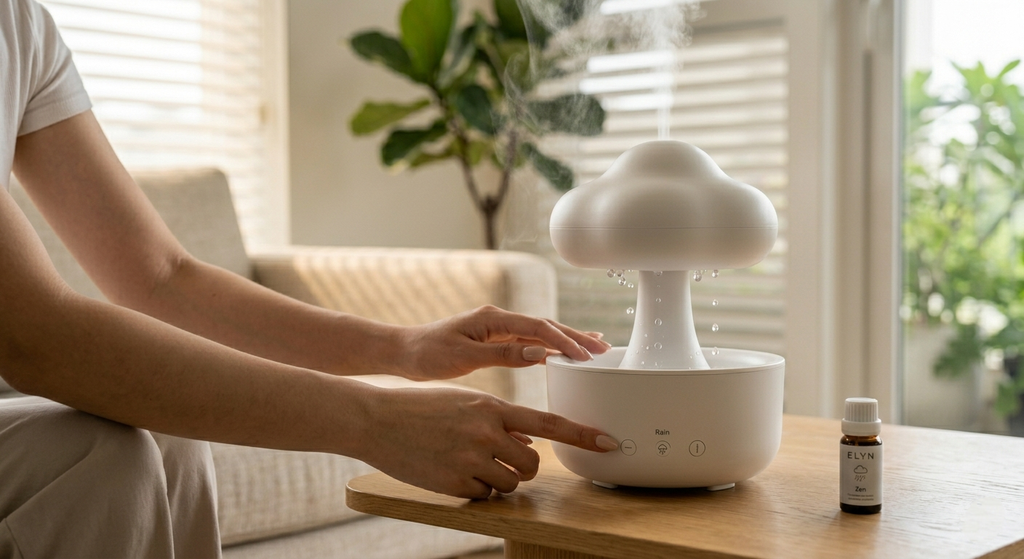 ELYN Aura | The Rain Cloud Meditative Diffuser
