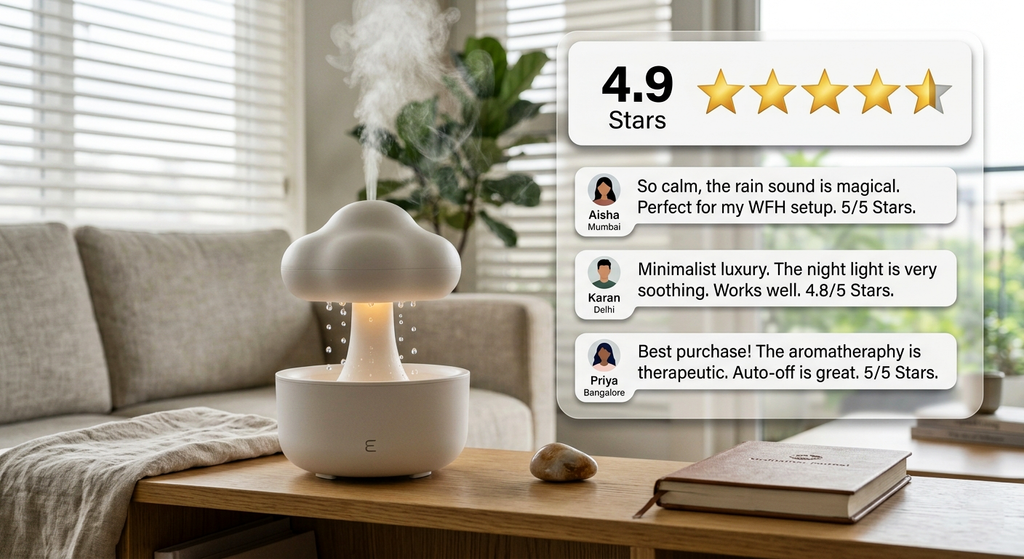 ELYN Aura | The Rain Cloud Meditative Diffuser