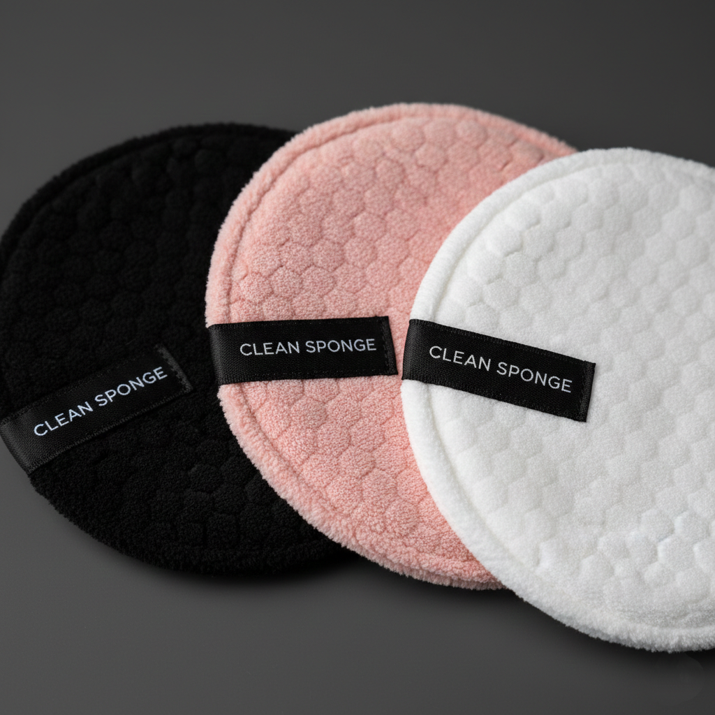 ELYN Luxe Microfiber Reusable Cleansing Pads – Deep Makeup Removal (Pack of 3)