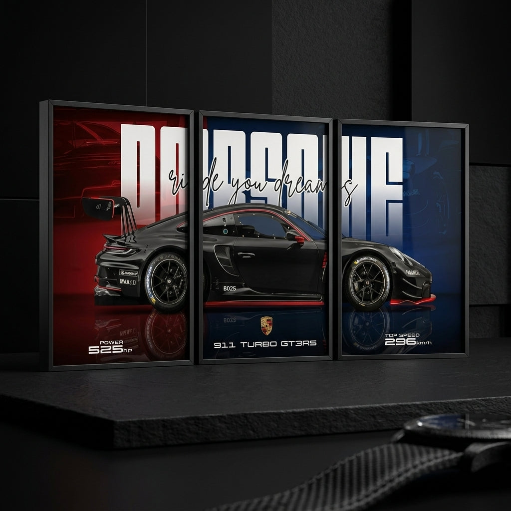 Porsche 911 GT3 RS — Wall Trilogy
