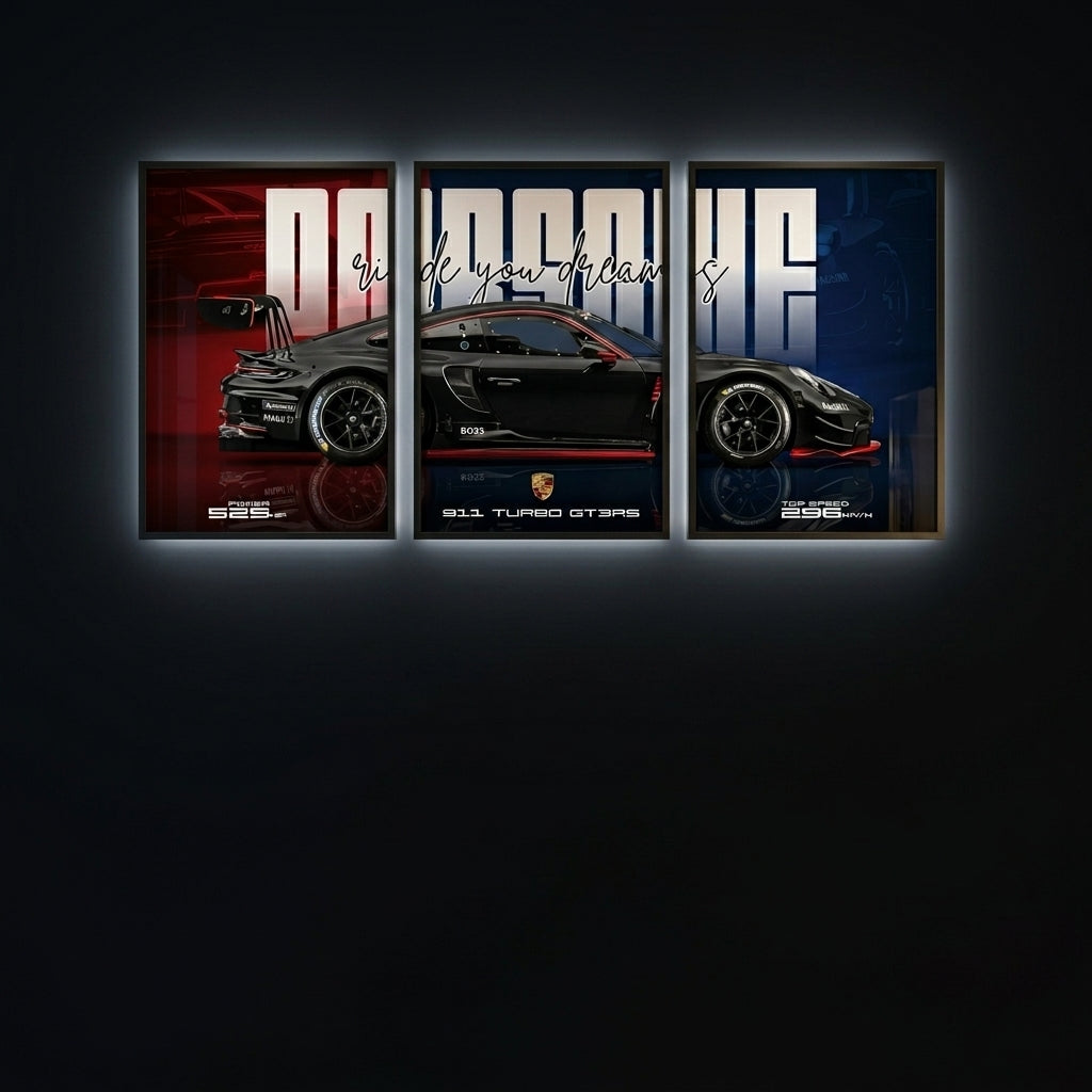 Porsche 911 GT3 RS — Wall Trilogy